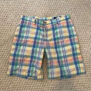 Men’s Vineyard Vines Multi-Plaid Shorts Size 34